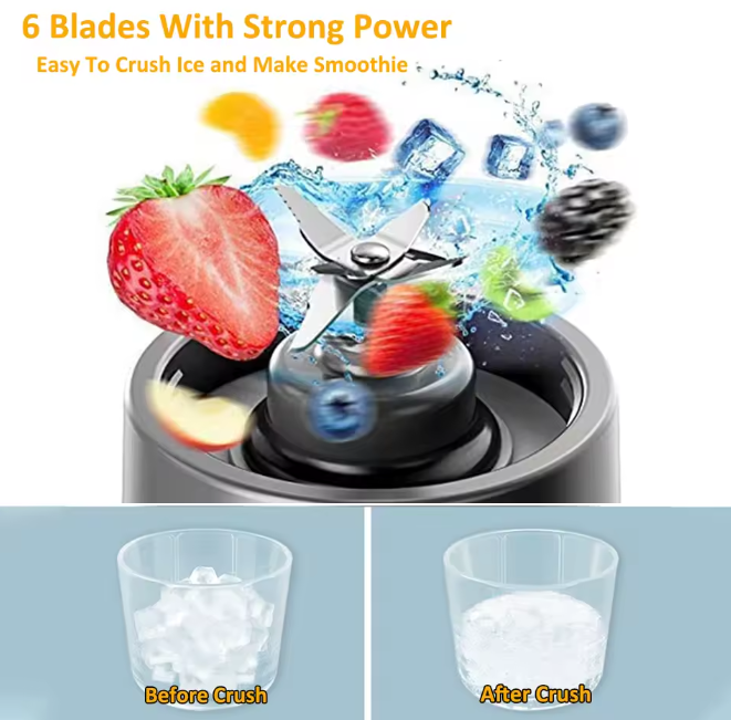 SimplyHomeStyle™  Mini Portable Fresh Juice Blender