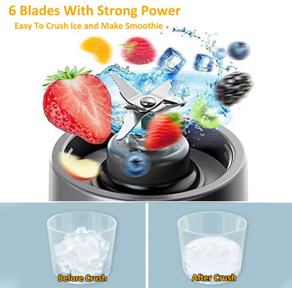 SimplyHomeStyle™  Mini Portable Fresh Juice Blender